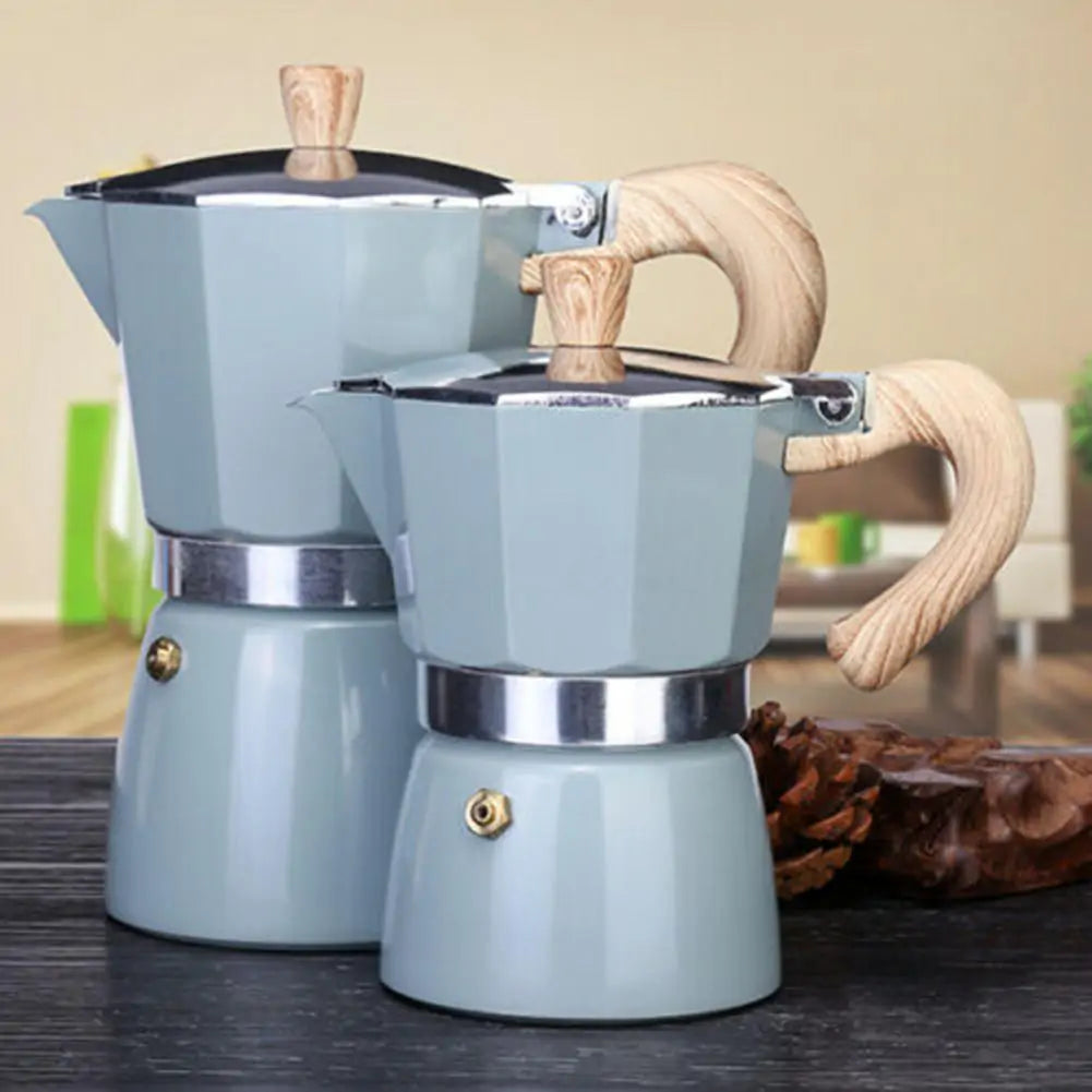 MOCCA Cafetera italiana de aluminio premium