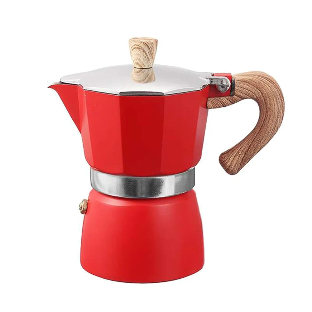 MOCCA Cafetera italiana de aluminio premium