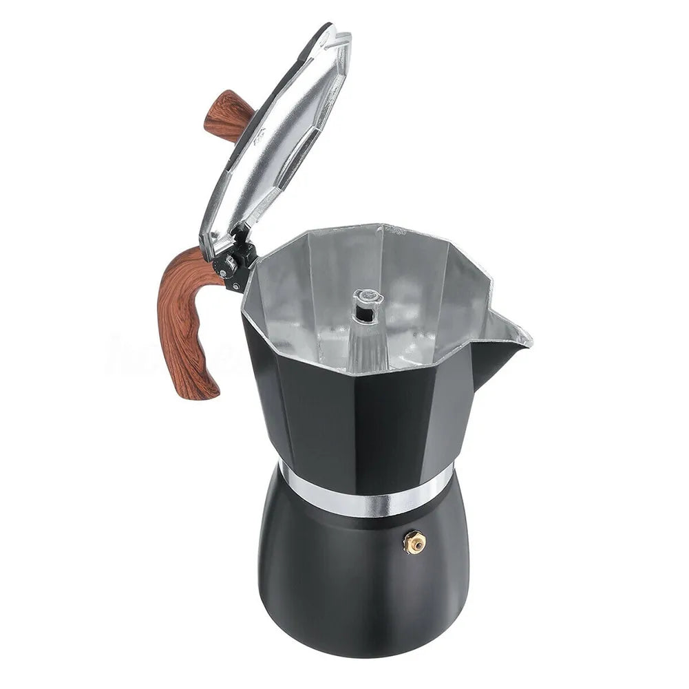 MOCCA Cafetera italiana de aluminio premium