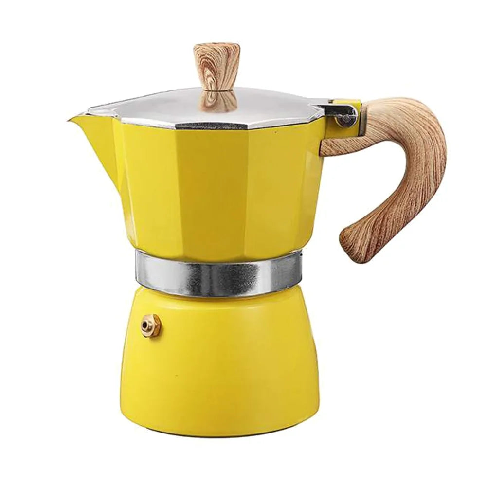 MOCCA Cafetera italiana de aluminio premium